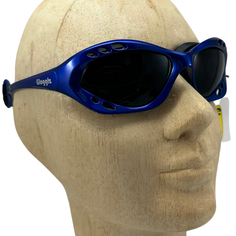 Glogglz® Cudaz Swim Goggles – Blue | UV400 Protection, Anti-Fog & Adjustable Strap