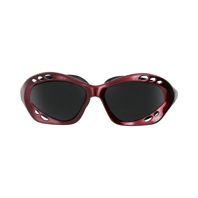 Glogglz® Cudaz Swim Goggles – Red | UV400 Protection, Anti-Fog & Adjustable Strap