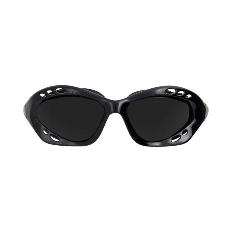 Glogglz® Cudaz Swim Goggles – Black | UV400 Protection, Anti-Fog & Adjustable Strap
