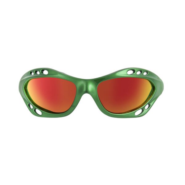 Glogglz® Rayz Polarised Sports Sunglasses – Green | UV400 Protection, Anti-Fog & Secure Fit - Image 3