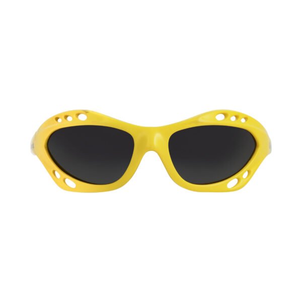 Glogglz® Rayz Polarised Sports Sunglasses – Yellow | UV400 Protection, Anti-Fog & Secure Fit - Image 3