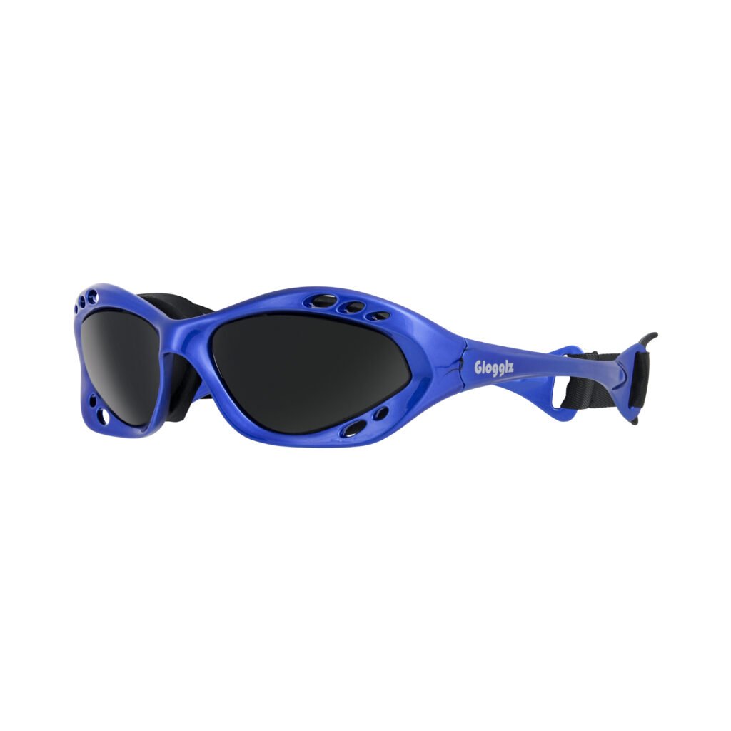 Glogglz® Cudaz Swim Goggles – Blue | UV400 Protection, Anti-Fog & Adjustable Strap